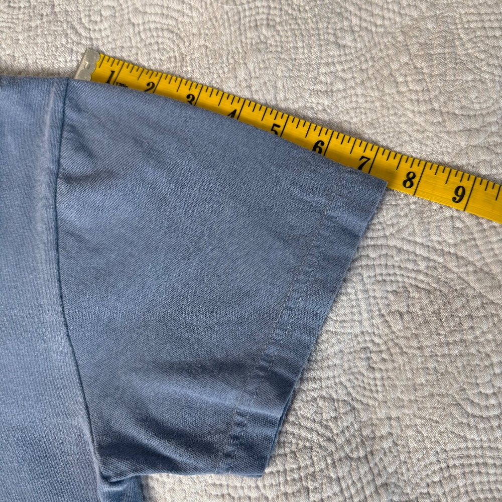 NWT Comfort Colors Baseball Mom Era Tee T-Shirt Womens Small Blue Top Summer $42 - Picture 5 of 6
